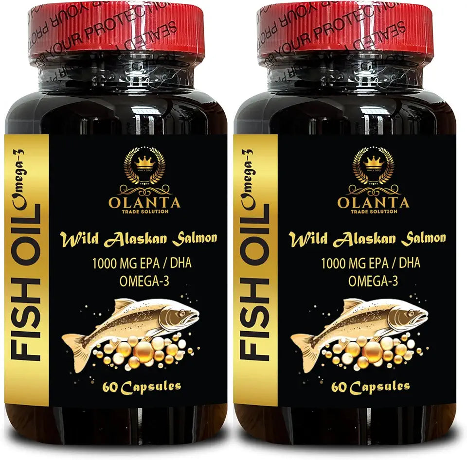 Omega 3 Fish Oil 1000mg Softgels 120 Capsules I7098