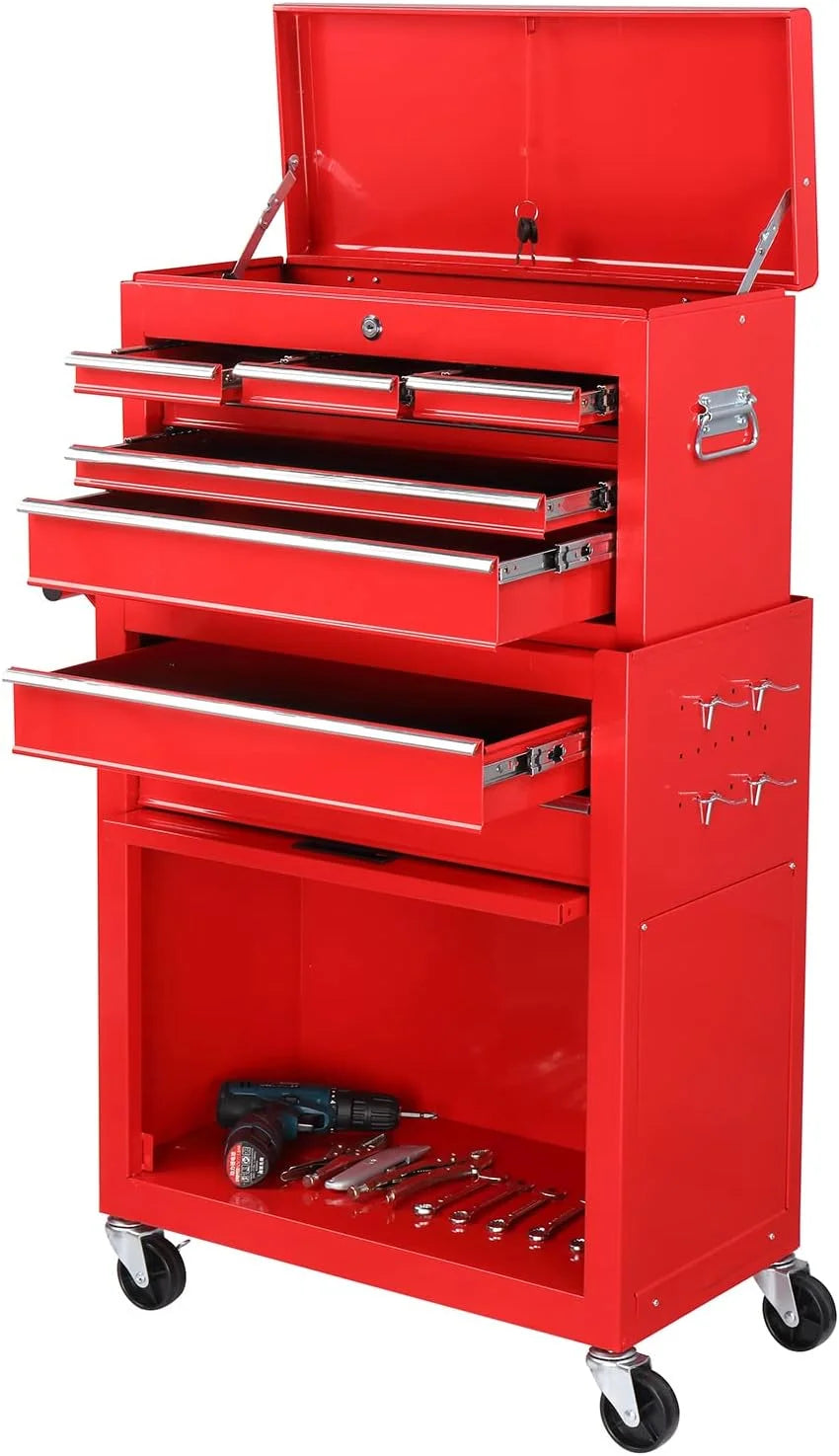 8 Drawer Rolling Tool Chest with Lock U873