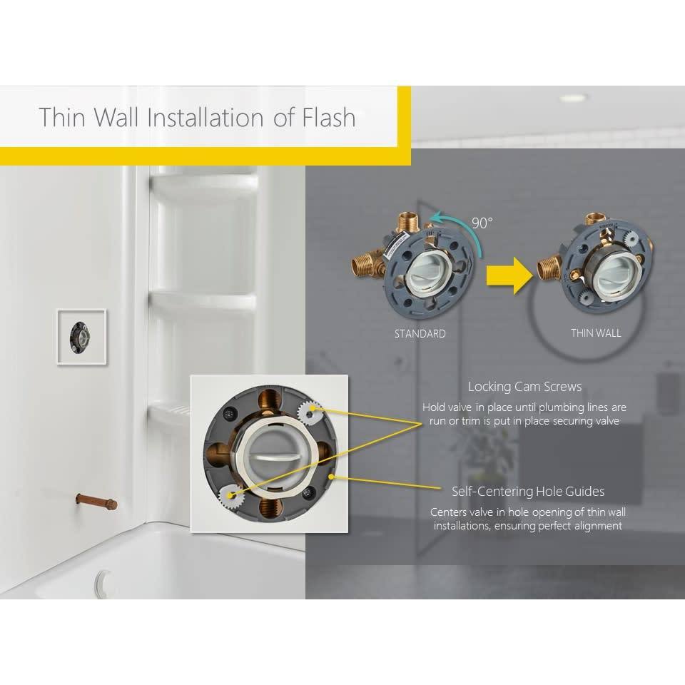Brushed Nickel Shower Only Trim Package D5322