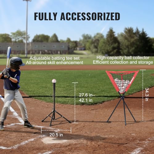 Portable Baseball Training Net with Carry Bag T72878