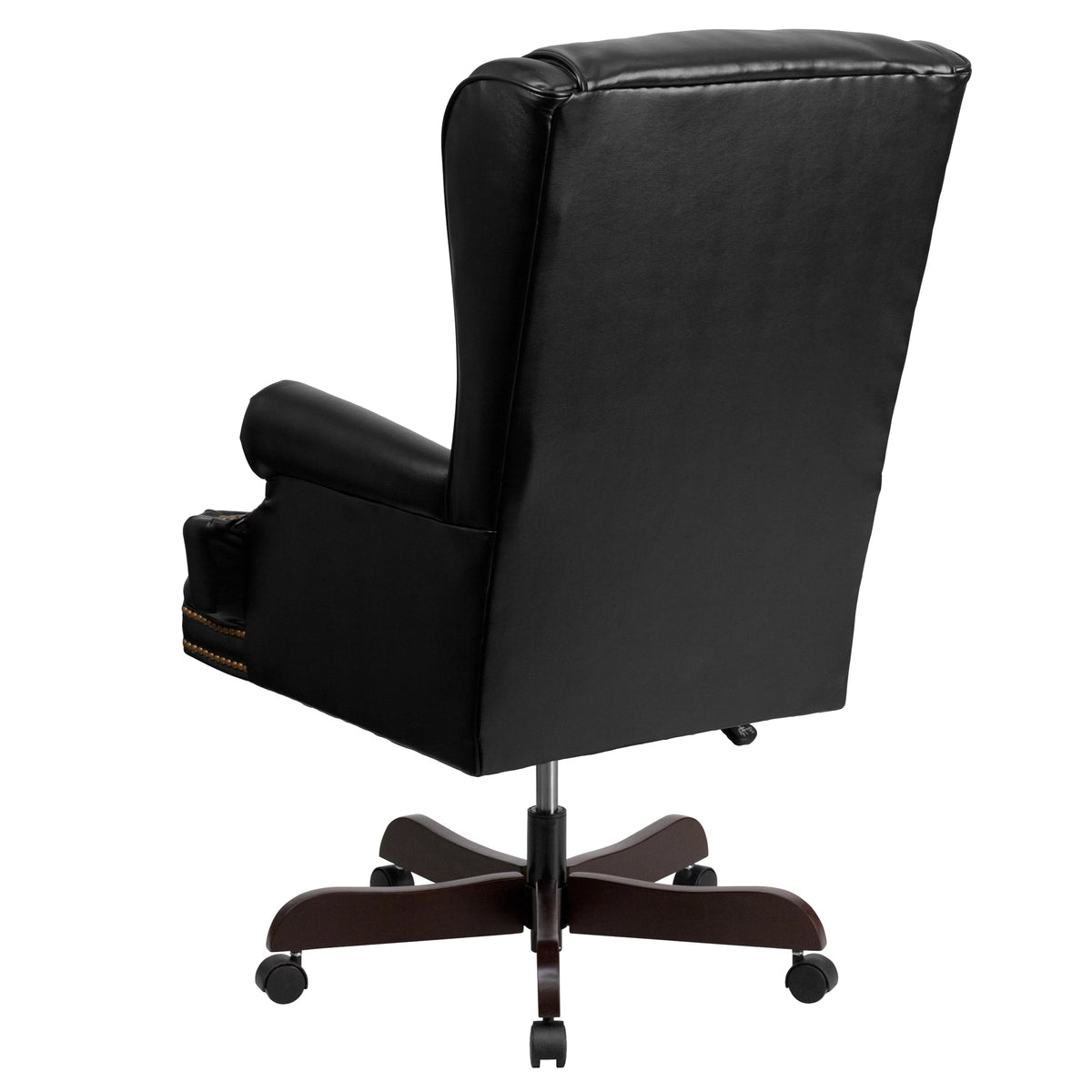Black Tufted High Back Executive Office Chair V2849