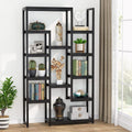6-Tier 70.9 inch Tall Black Bookshelf K230409