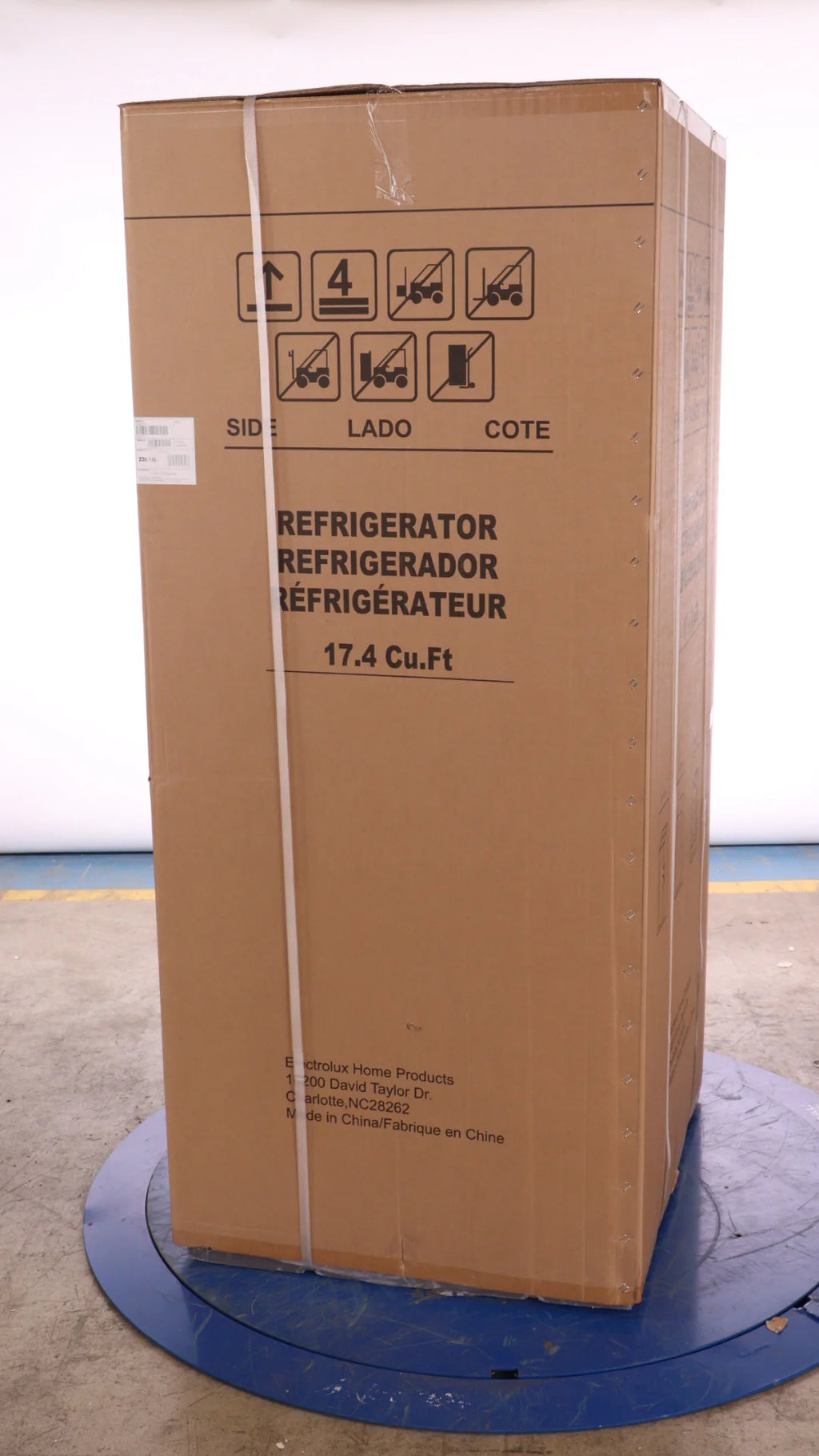 33 IN 17.4 CU FT Stainless Steel French Four Door Refrigerator J7250