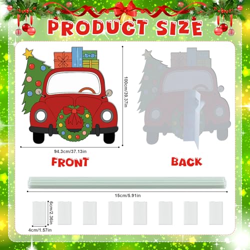 Christmas Truck Cardboard Cutout Stand Up 37 x 40 Inches T662076