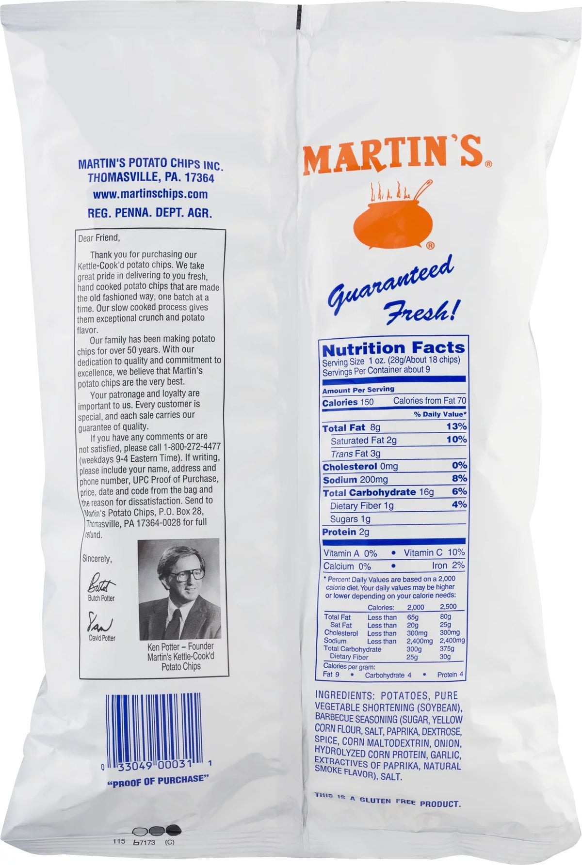 8 Oz Potato Chips (4 Bags) H858199