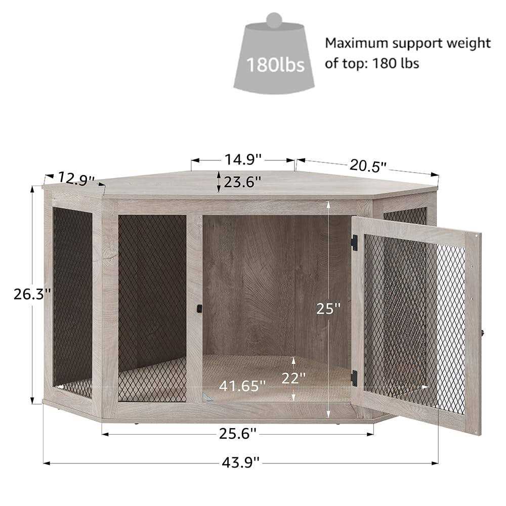 Corner Dog Crate U687669