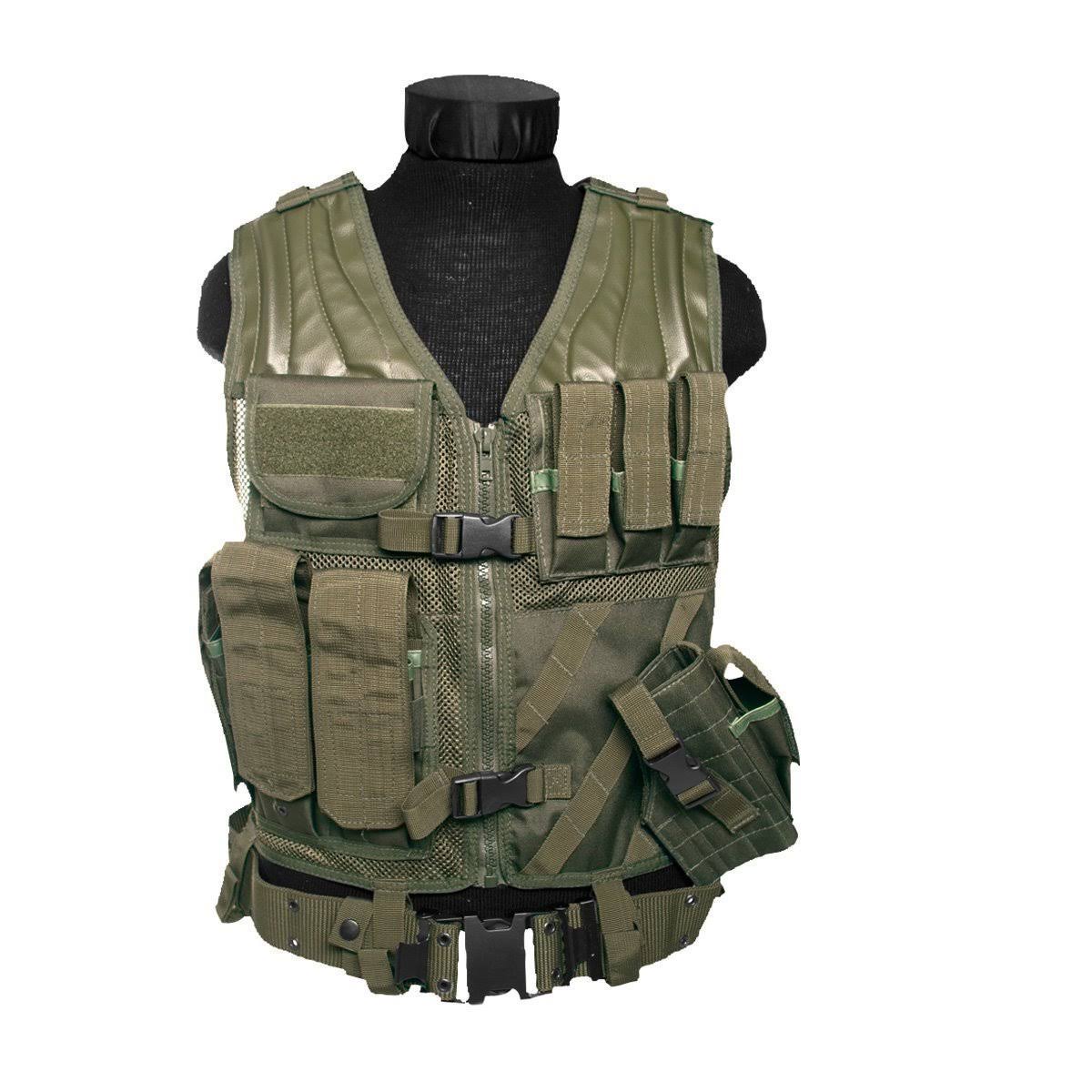 Tactical Vest Olive X39114