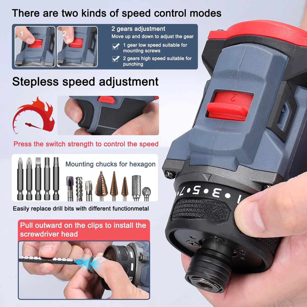 Electric Screwdriver E18529