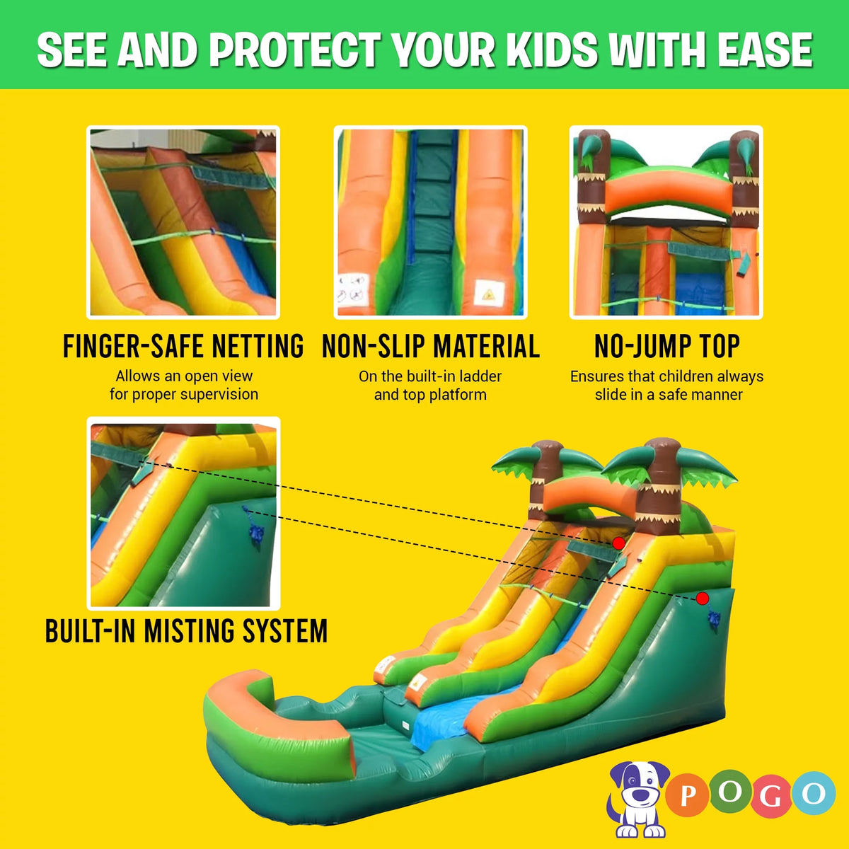 Inflatable Water Slide B7349