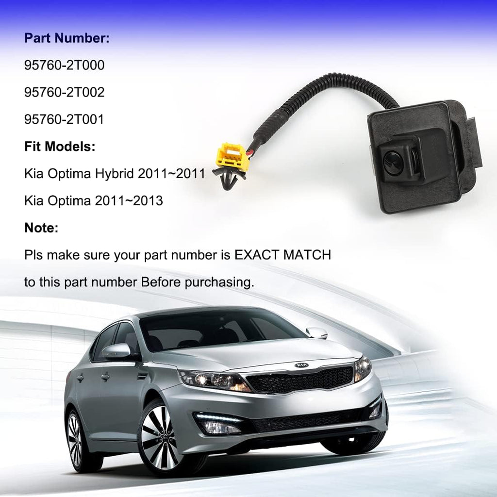 Rear View Backup Camera Park Assist Camera B62458