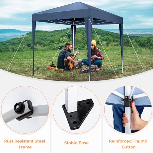 10x10 Pop Up Canopy Tent with Sidewalls Y9371