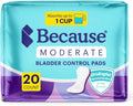 Incontinence Pads for Women, 20 Count E955