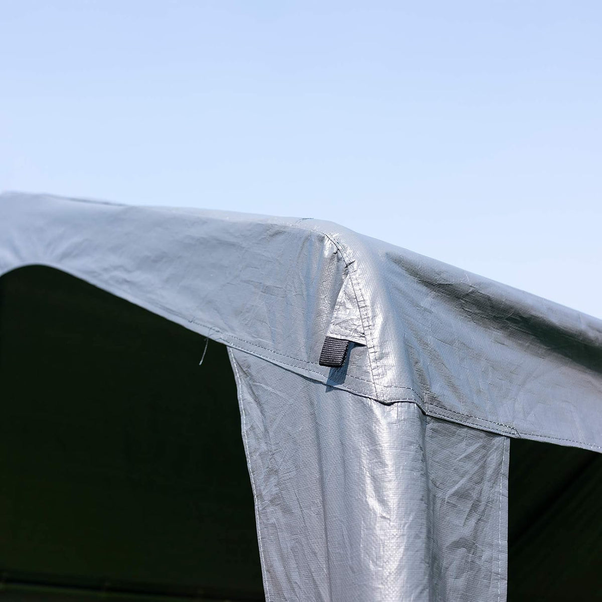 10x20 Ft Heavy Duty Portable Carport Canopy with 6 Legs U689