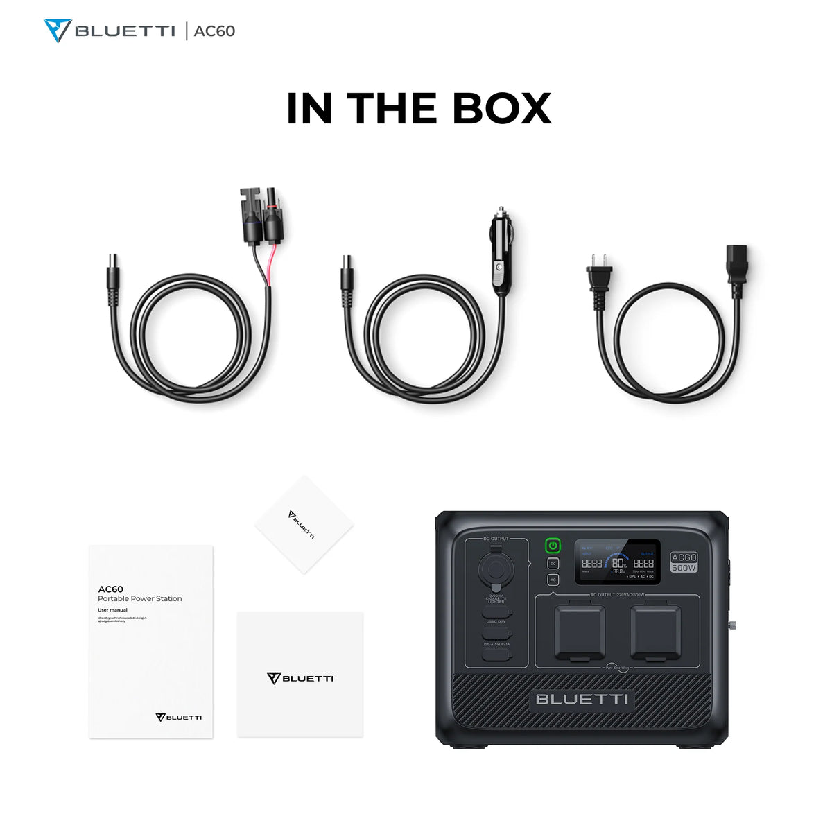 600W 403Wh LiFePO4 Portable Power Station J769296
