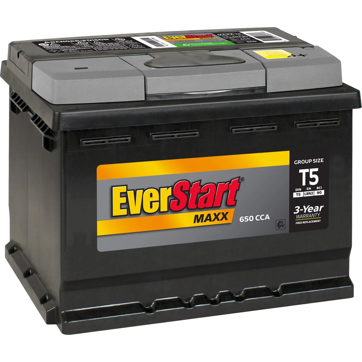 Lead Acid Automotive Battery Group Size T5 12 Volt 600 CCA S720