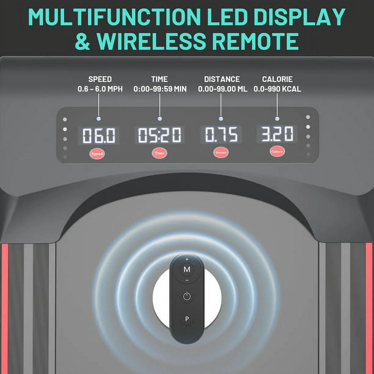 Under Desk Treadmill Portable Walking Pad I90344