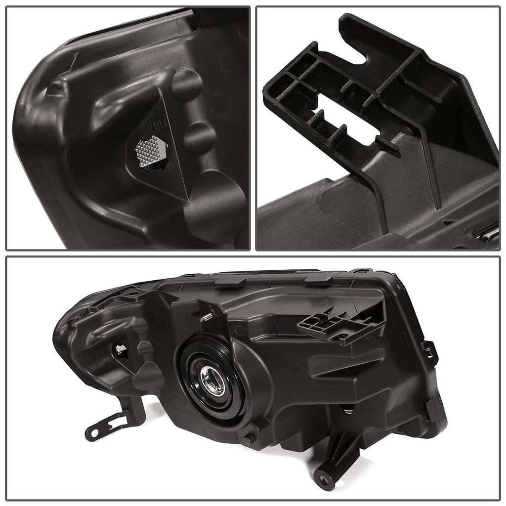 Smoked Housing Clear Corner Headlamp Pair H2671