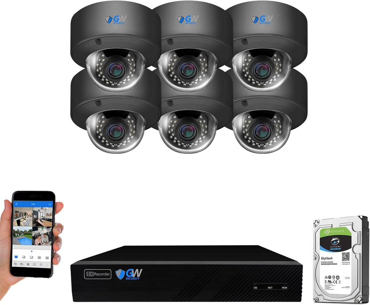 8 Channel 4K POE Security Camera System D4334