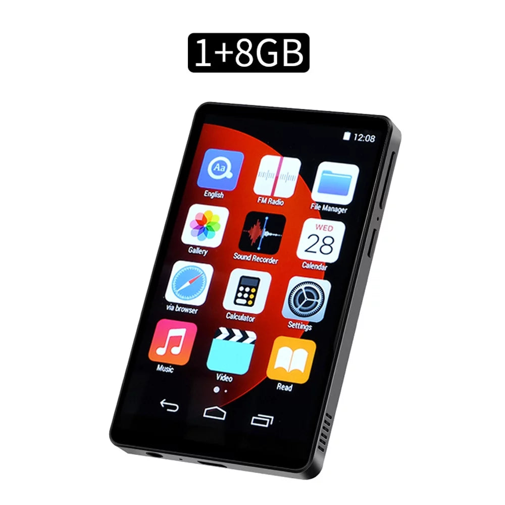 MP3 Player with Bluetooth and Wifi 4 inch Full Touch Screen C583