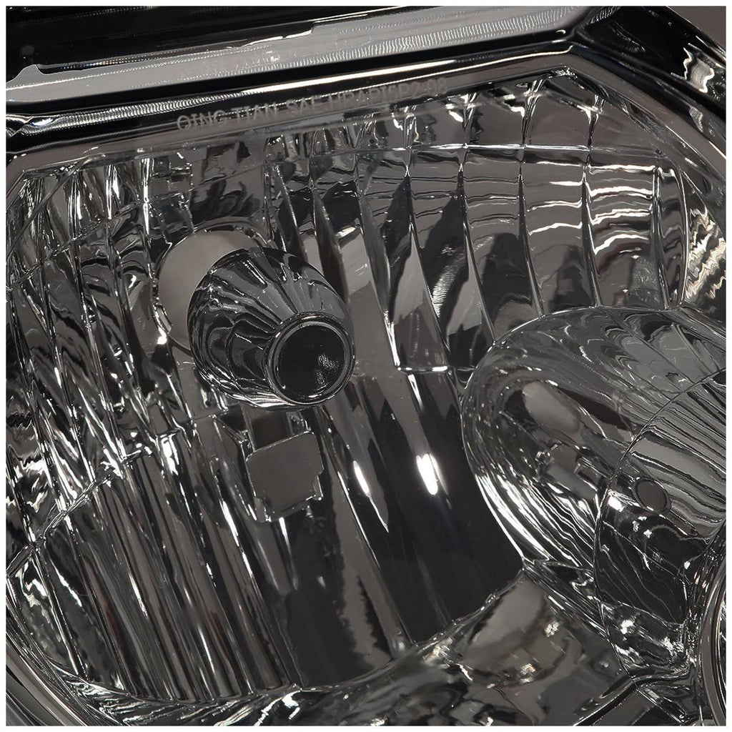 Smoked Housing Clear Corner Headlamp Pair H2671
