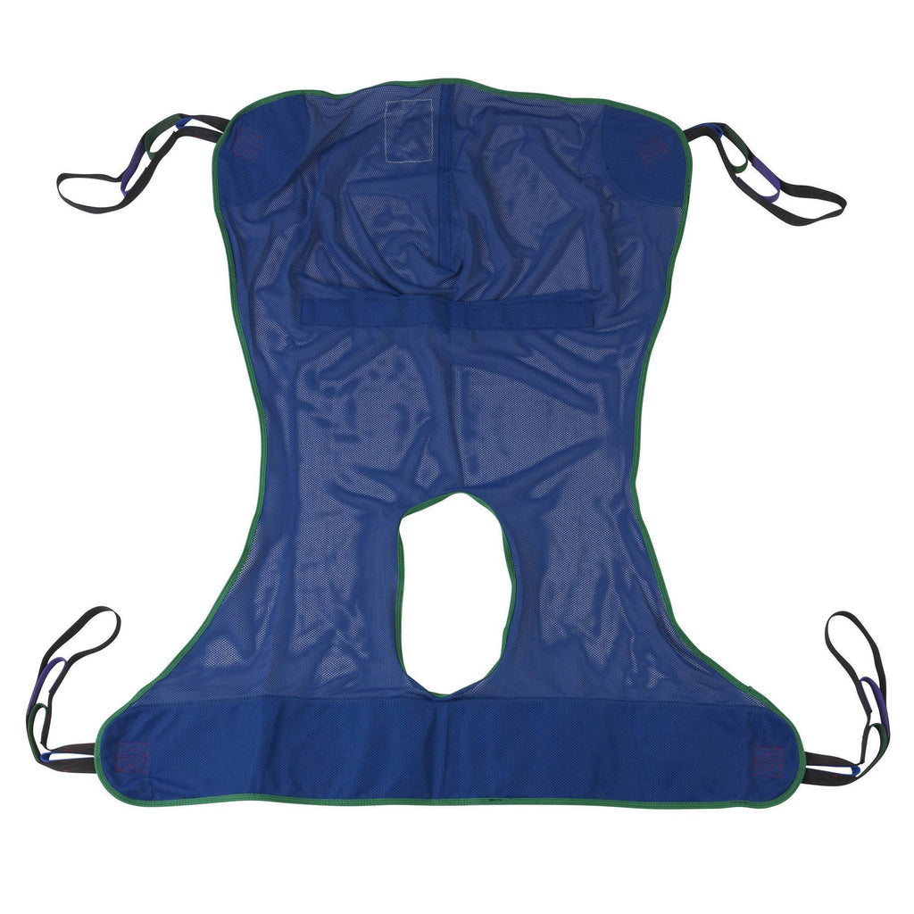 Full Body Patient Lift Sling Mesh with Commode Cutout Medium K98274