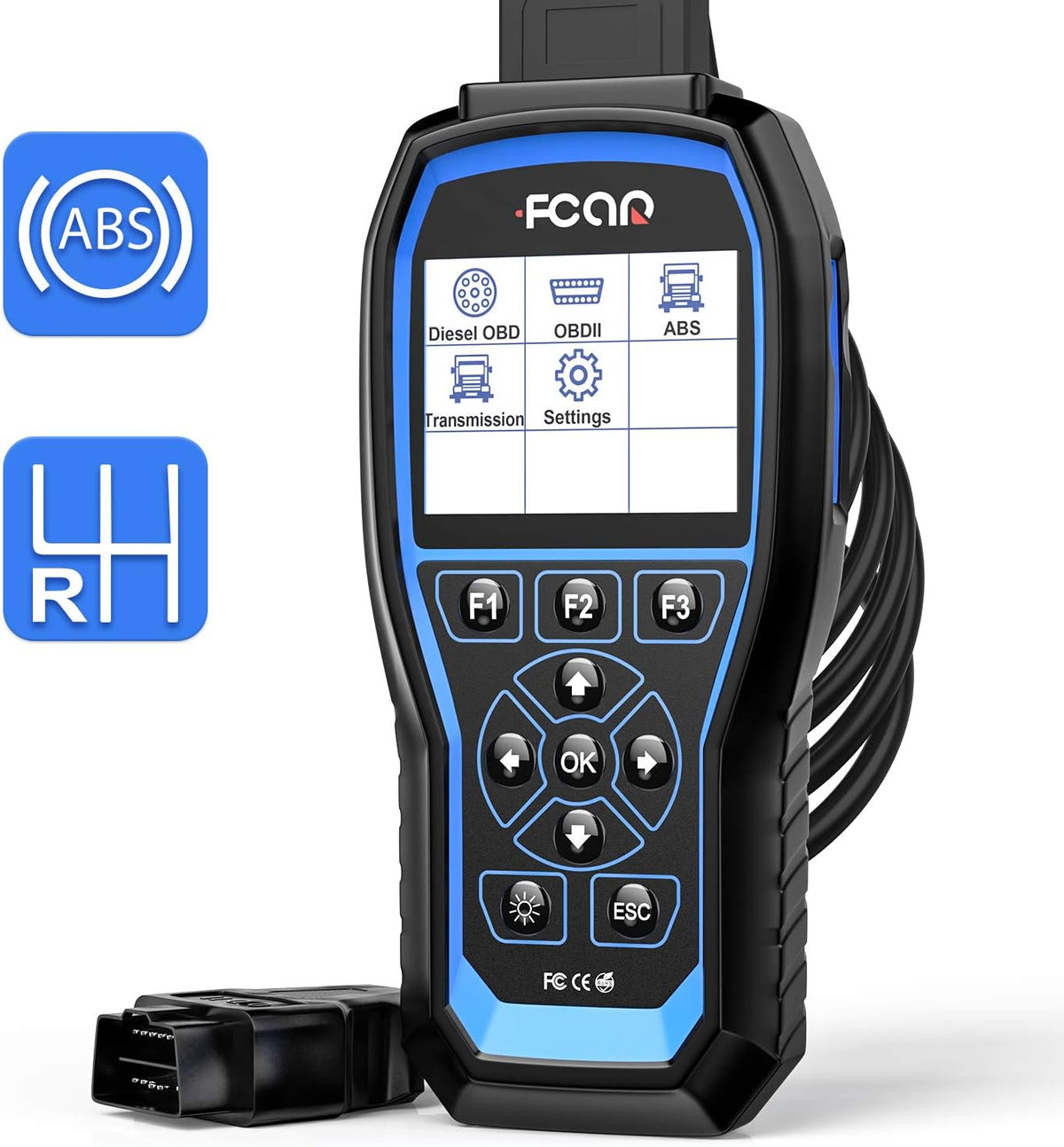 Heavy Duty Truck Scanner 2 in 1 OBD2 Diagnostic Tool I891140