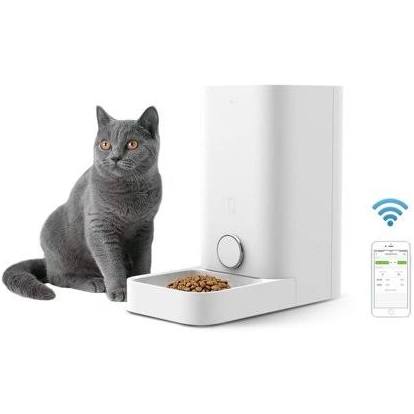 Automatic Pet Feeder for Cats, Wi-Fi-Control, App-Enabled, Timer Programmable, 2.8 L Q680352