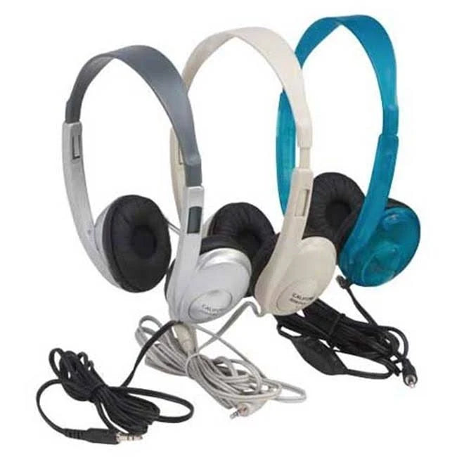 12 Pack Multimedia Stereo Headphones with Case N1165