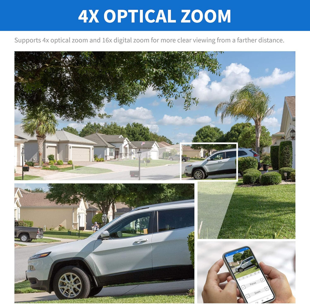 8 Channel 4K POE Security Camera System D4334