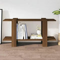 Brown Oak Engineered Wood Bookcase D93972