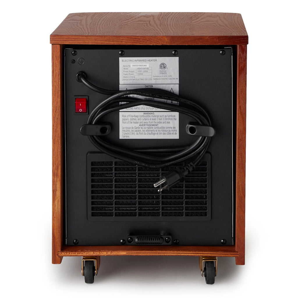 1500W Electric Infrared Quartz Space Heater J1834