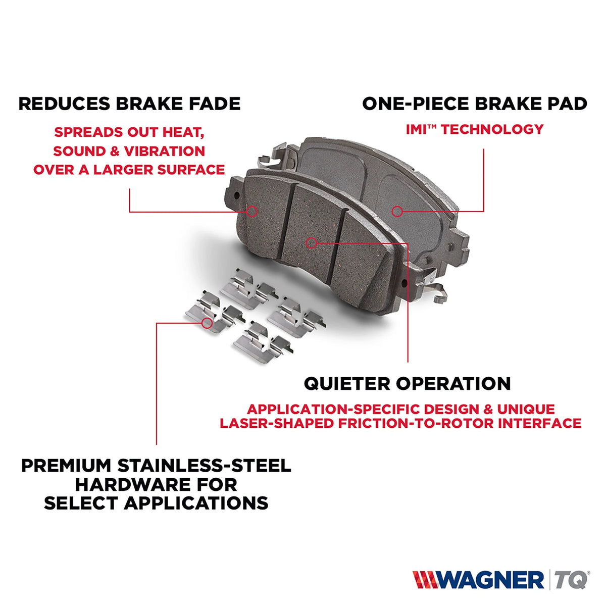 Ceramic Disc Brake Pad Set W5518