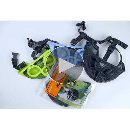 Adjustable Breathable Mesh Short Snout Dog Muzzle Y628