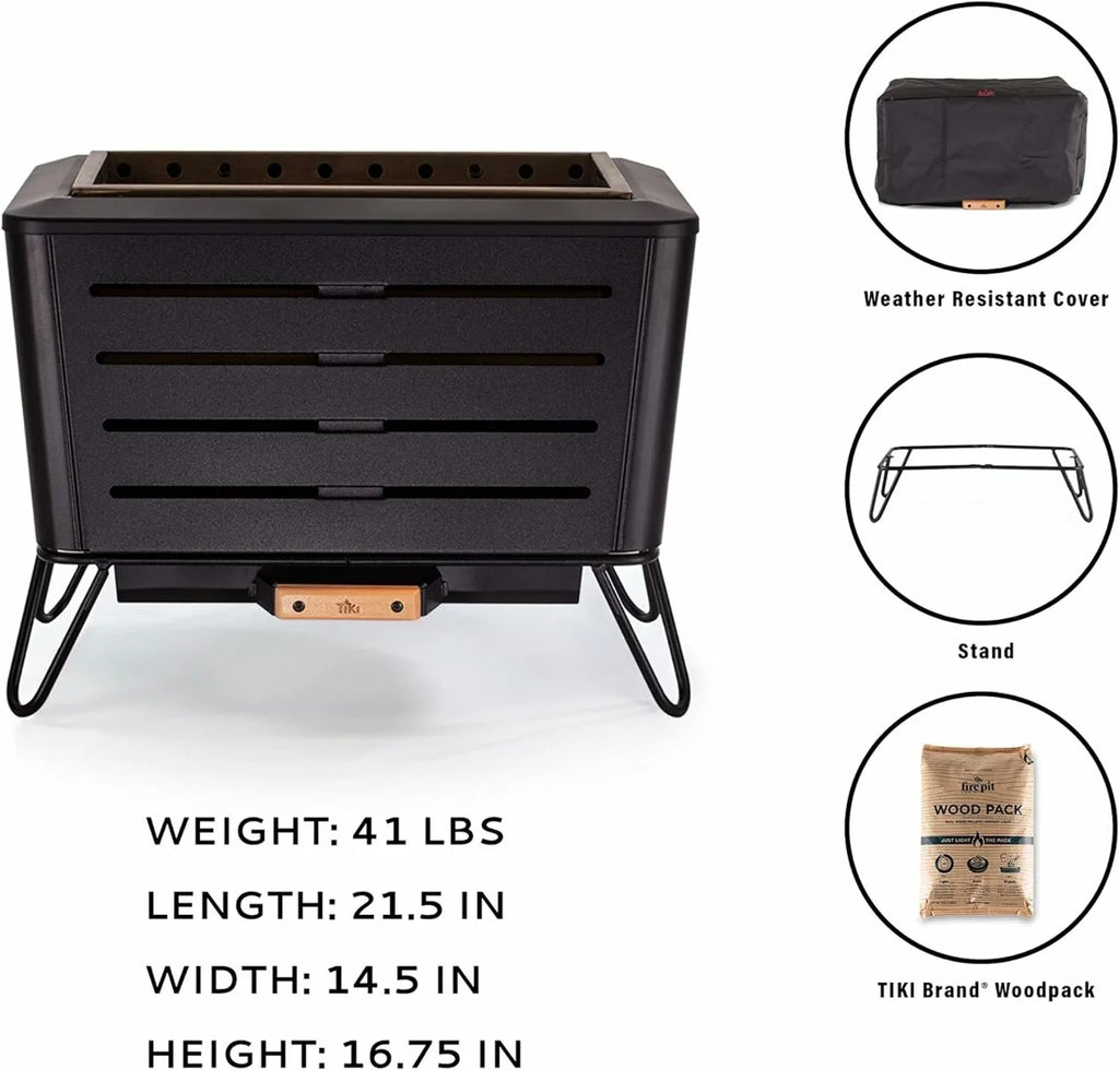 21.5 Inch Smokeless Metal Fire Pit I701856