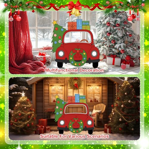 Christmas Truck Cardboard Cutout Stand Up 37 x 40 Inches T662076