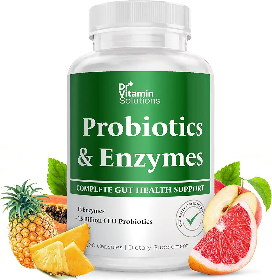 Multi Enzymes Pre and Probiotics 60 Capsules R76797