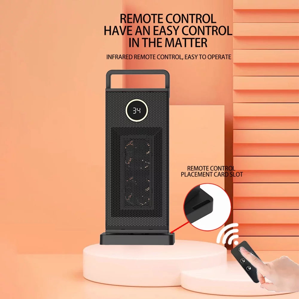 2000W Portable Space Heater with Remote Control X2290