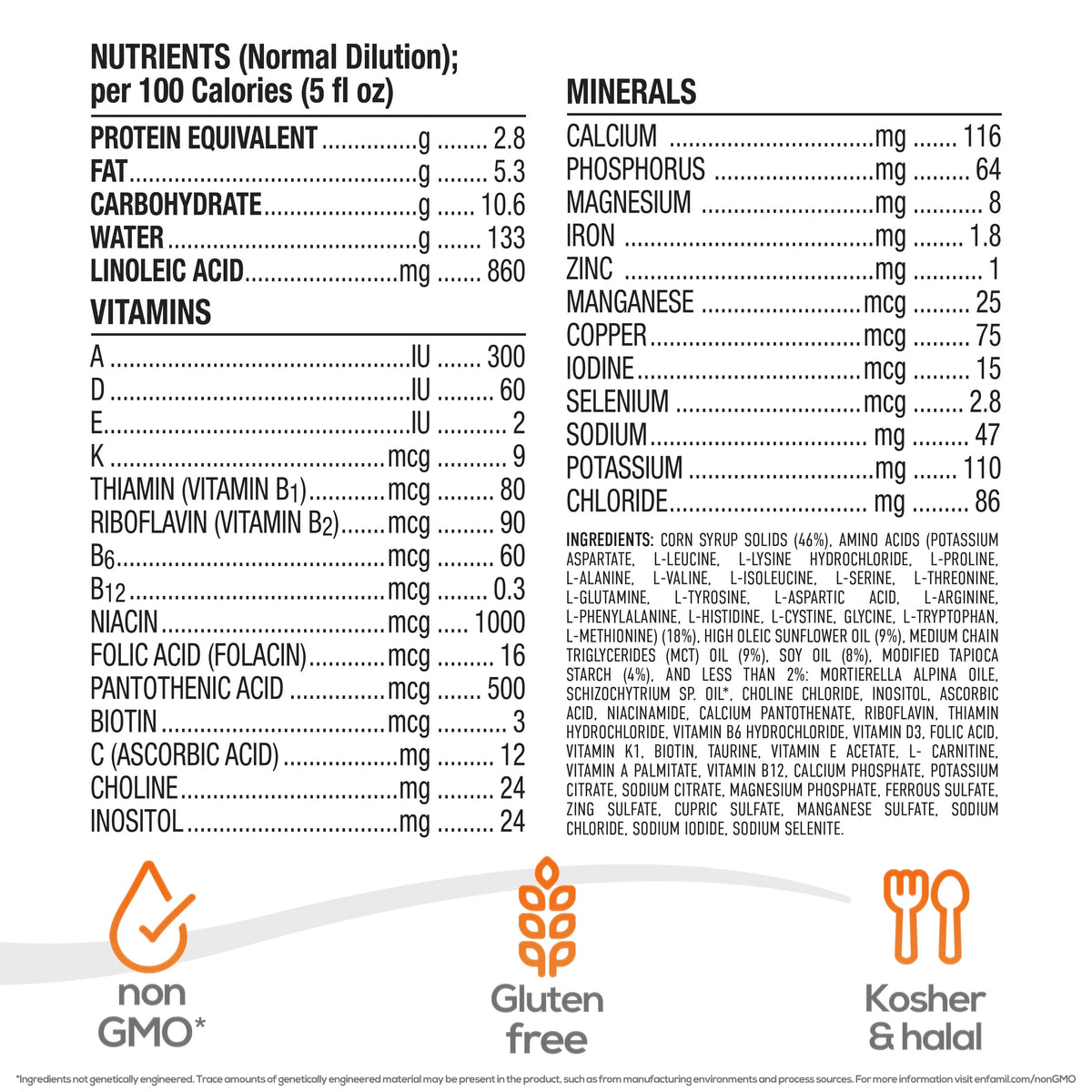 Hypoallergenic Infant Drink Powder Can 14.1 Oz O98420