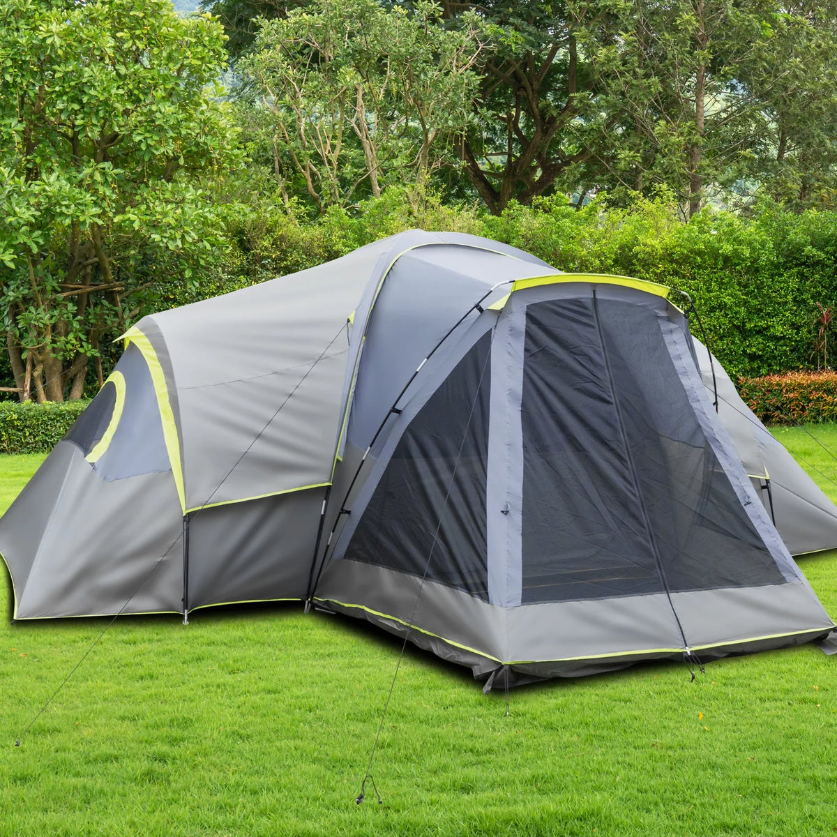 Portable Waterproof 14 Person Double Layer Tent W102