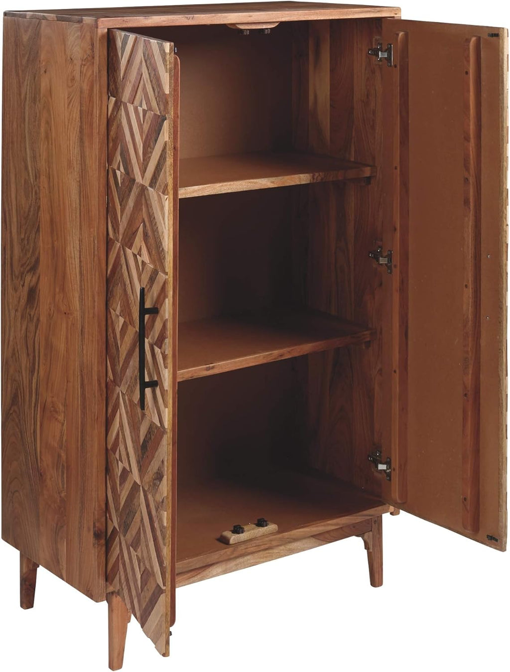 Brown 2-Door Accent Cabinet A215312