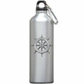 Pewter Accent Stainless Steel Water Bottle W37155