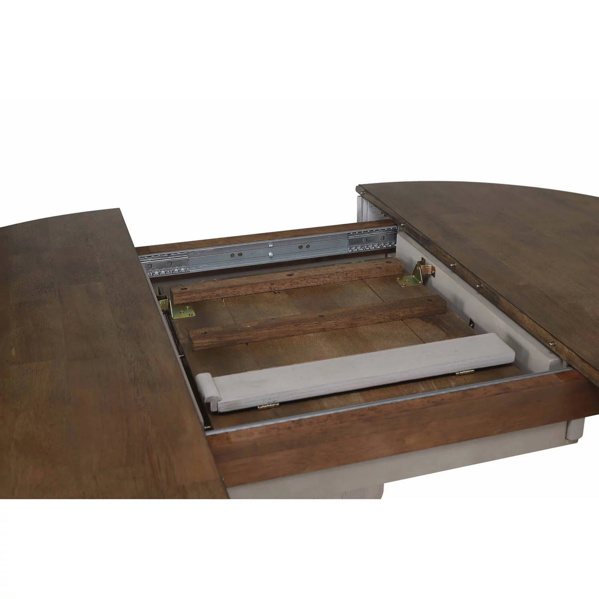 42" Round to 60" Oval Wood Pub Table Y438