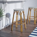 Black White Bar Stool A426154