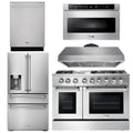48 Propane Dual Fuel Range, Range Hood, Refrigerator, Dishwasher, Microwave Y930