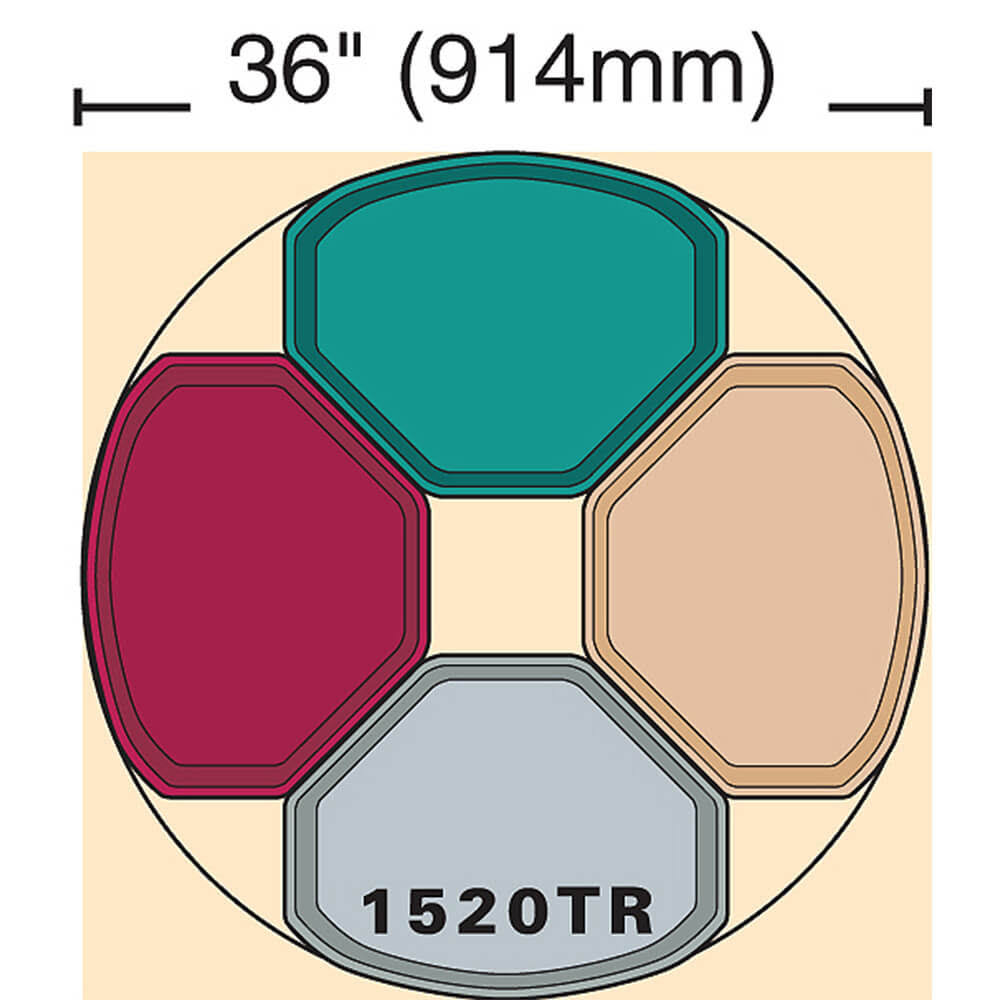 Tuscan Gold Fiberglass Trapezoid Camtray C788267