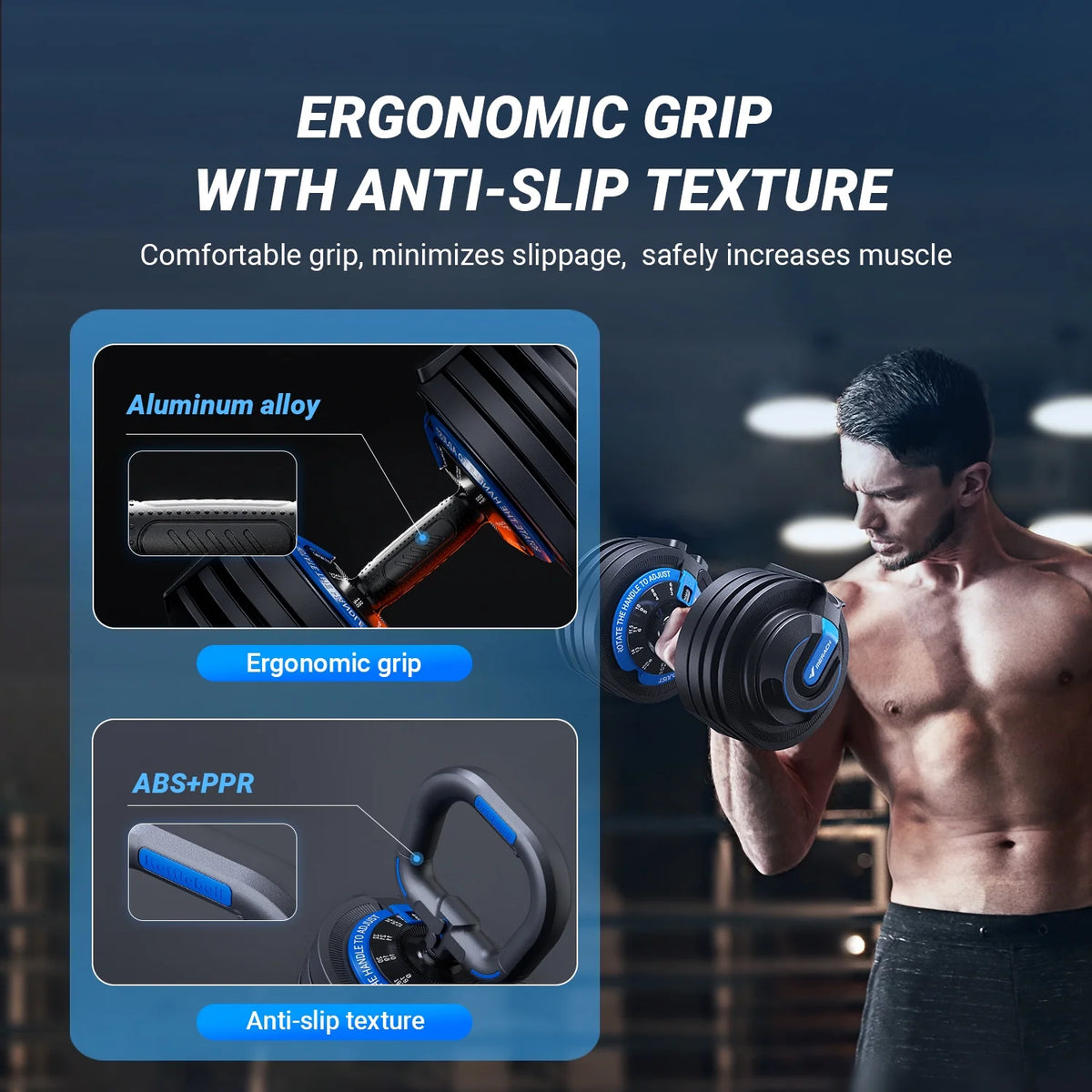 Adjustable Dumbbell Weight Set Y4659