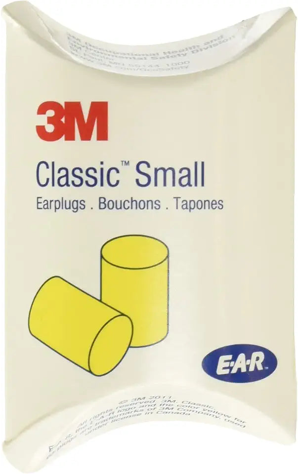 Yellow PVC Foam Earplugs 200 Pairs A922264