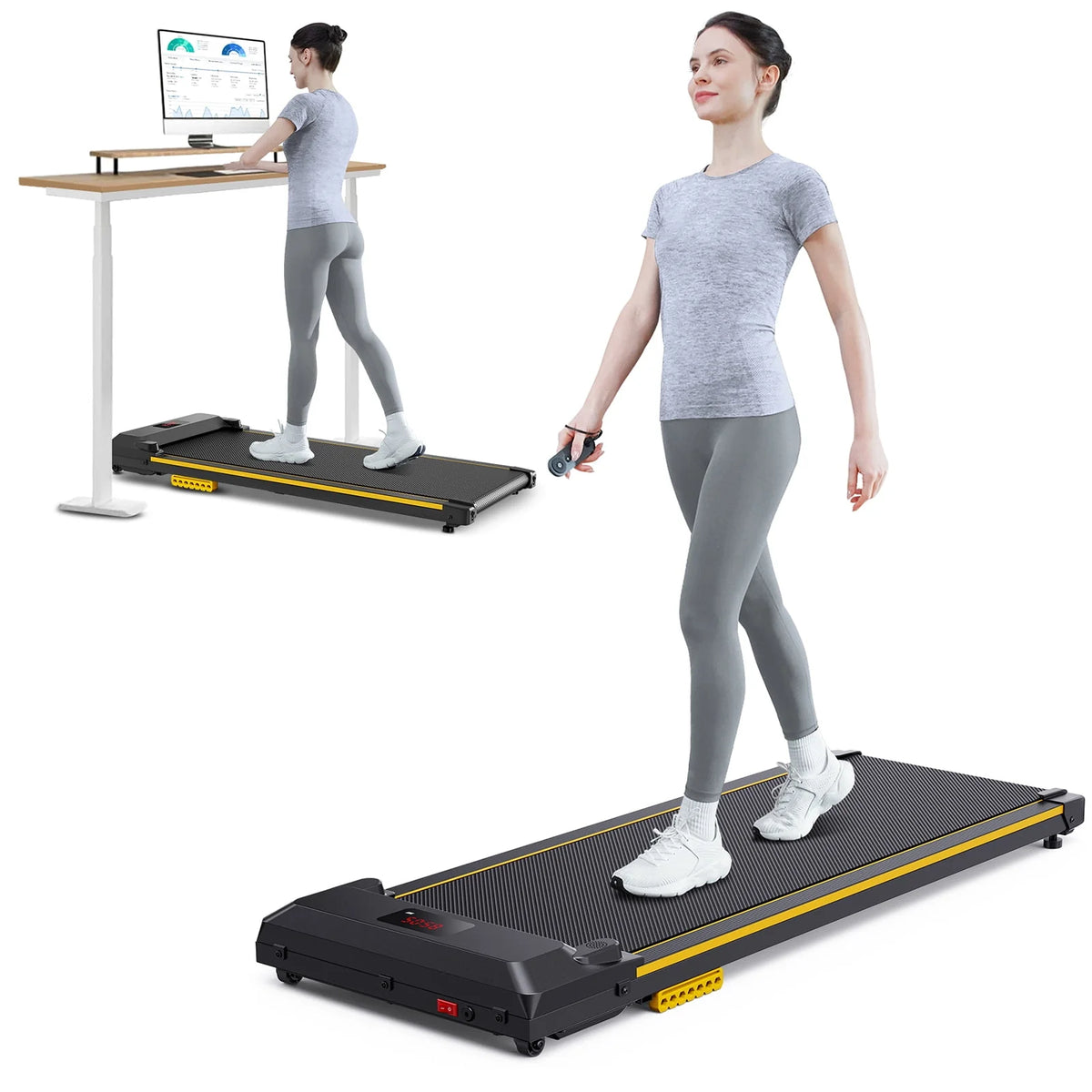 Auto Incline Treadmill with APP & Remote Control J38235