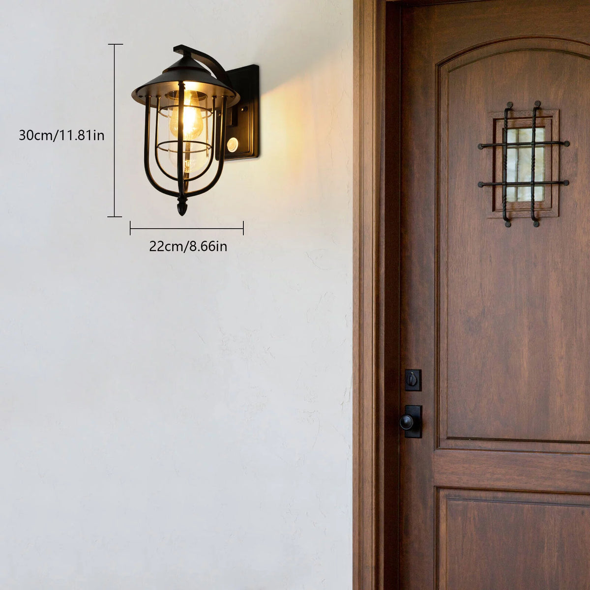 Motion Sensor Outdoor Wall Light C867785