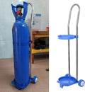 Steel Oxygen Tank Cart with Wheels N112314
